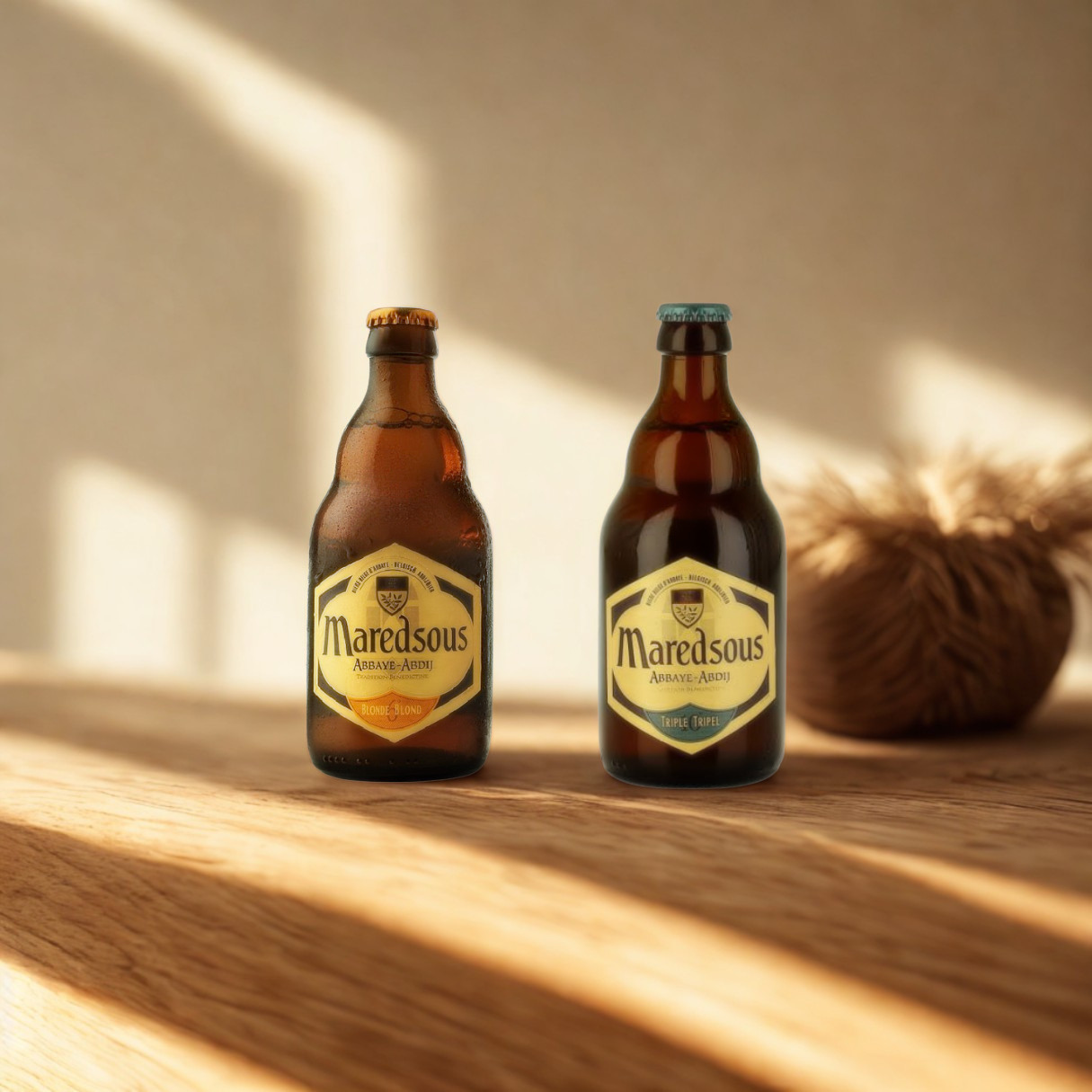 Maredsous Belgian Abbey Beer 330ml Bottles - (8 Pack)