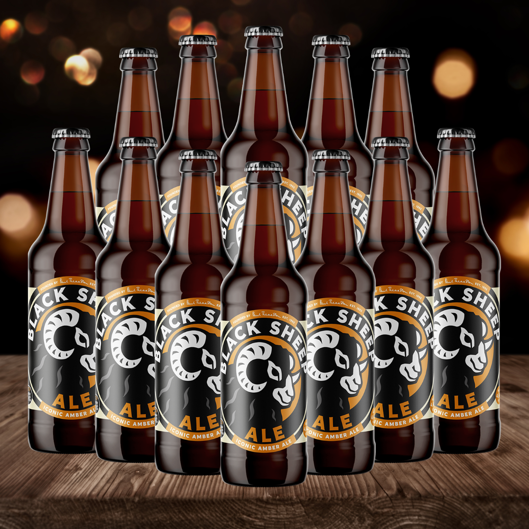 Black Sheep Amber Ale 500ml Bottles (12 Pack) – 4.4% ABV