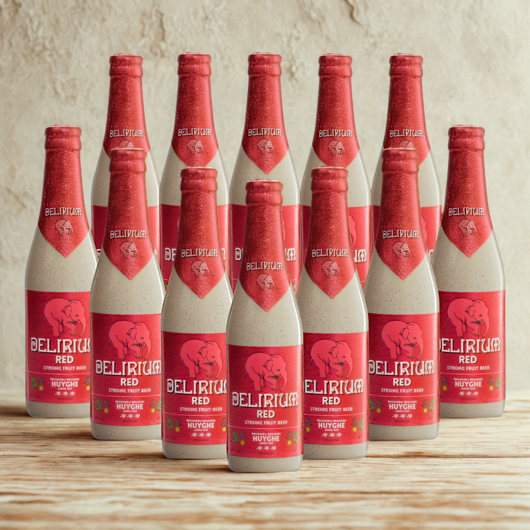 Delirium Red Belgian Strong Ale 330ml Bottles - 8.5% ABV (Multipack)