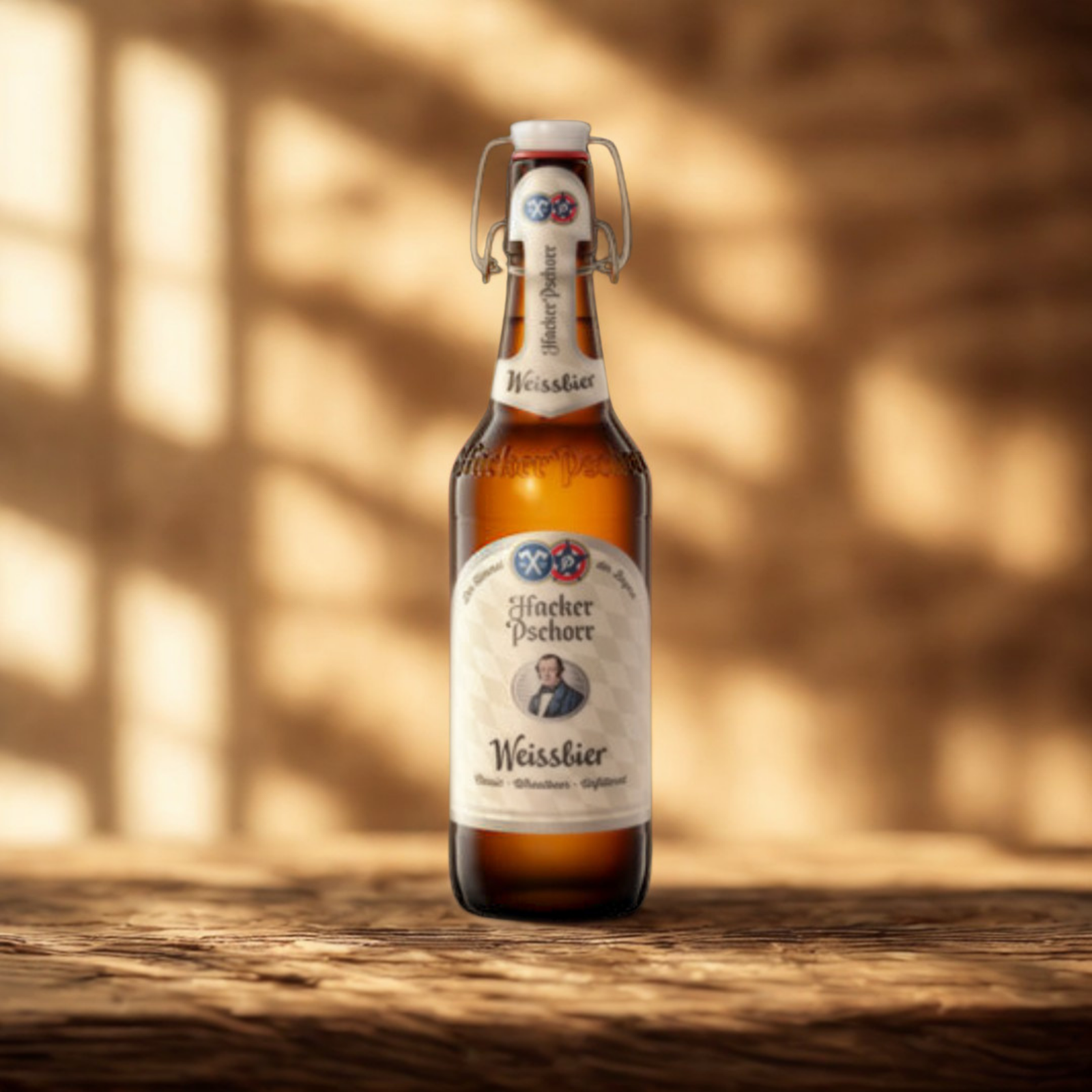 Hacker Pschorr Hefe Weissbier German Wheat Beer 500ml Bottles 5.5% ABV (Multipack)