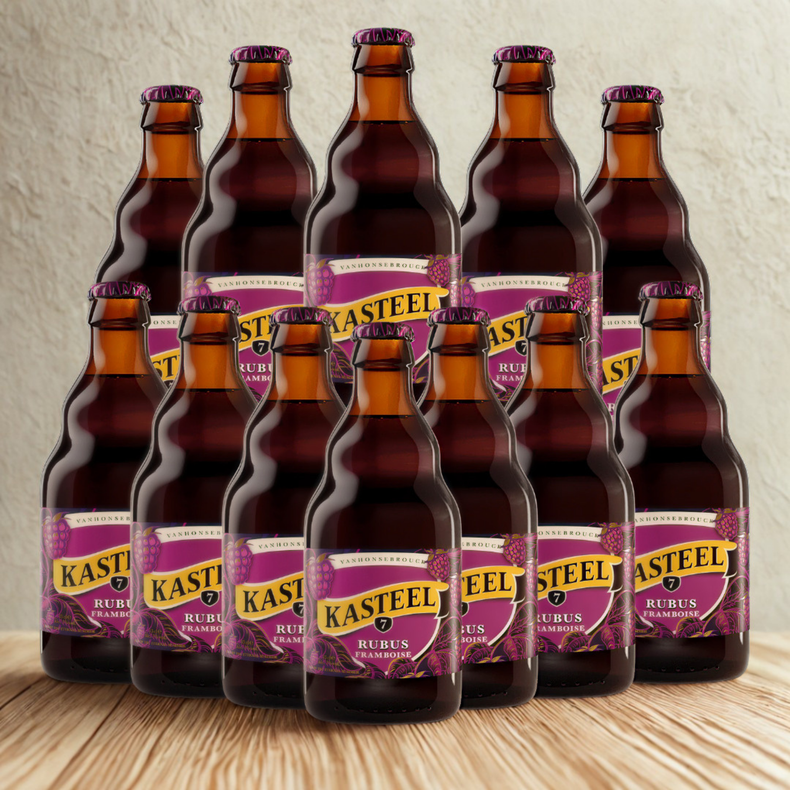 Kasteel Belgian Rubus Framboise 330ml Bottles – 7.0% ABV (Multipack)