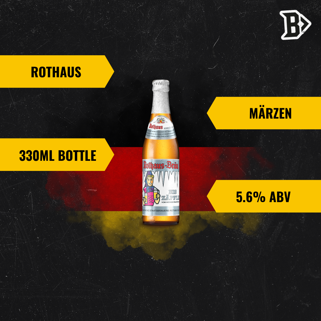 Rothaus German Märzen Eiszäpfle 330ml Bottles - 5.6% ABV (12 Pack)