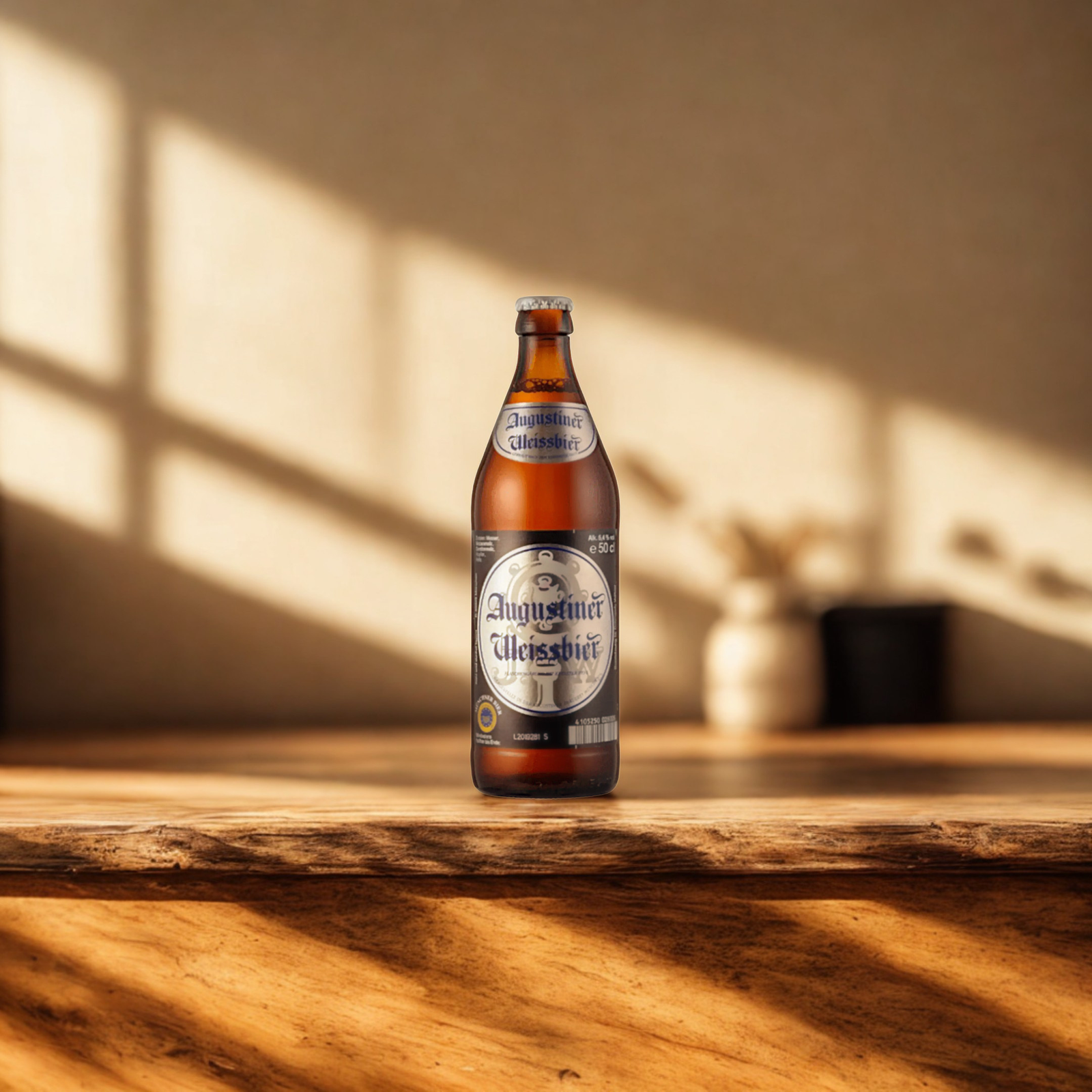 Augustiner German Lager Mixed Case (Helles, Dunkel, Weissbier & Edelstoff) With Free Augustiner Pint Glass - (12 Pack)