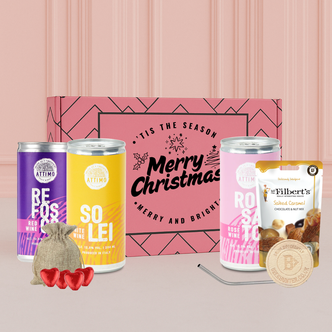 Attimo Wine Gifts For Her Gift Differently Set (3 x 200ml Cans)