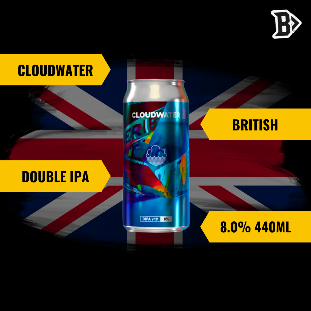 Cloudwater Limited Edition DIPA Double IPA 440ml Cans – 8% ABV (6 Pack) - BBD 17/03/26