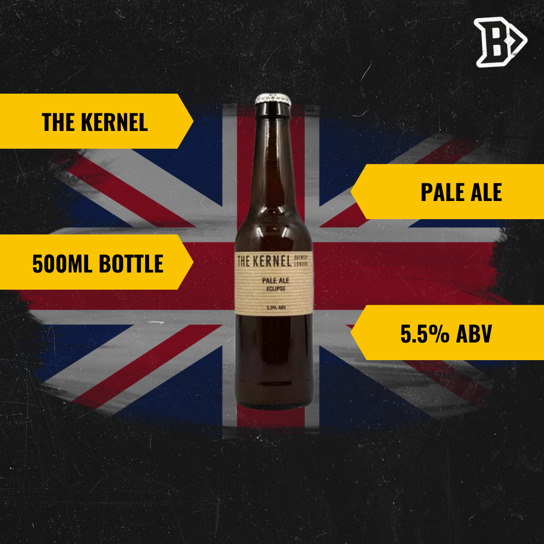 The Kernel British Eclipse Pale Ale 500ml Bottles - 5.2% ABV (12 Pack) - BBE 02/26