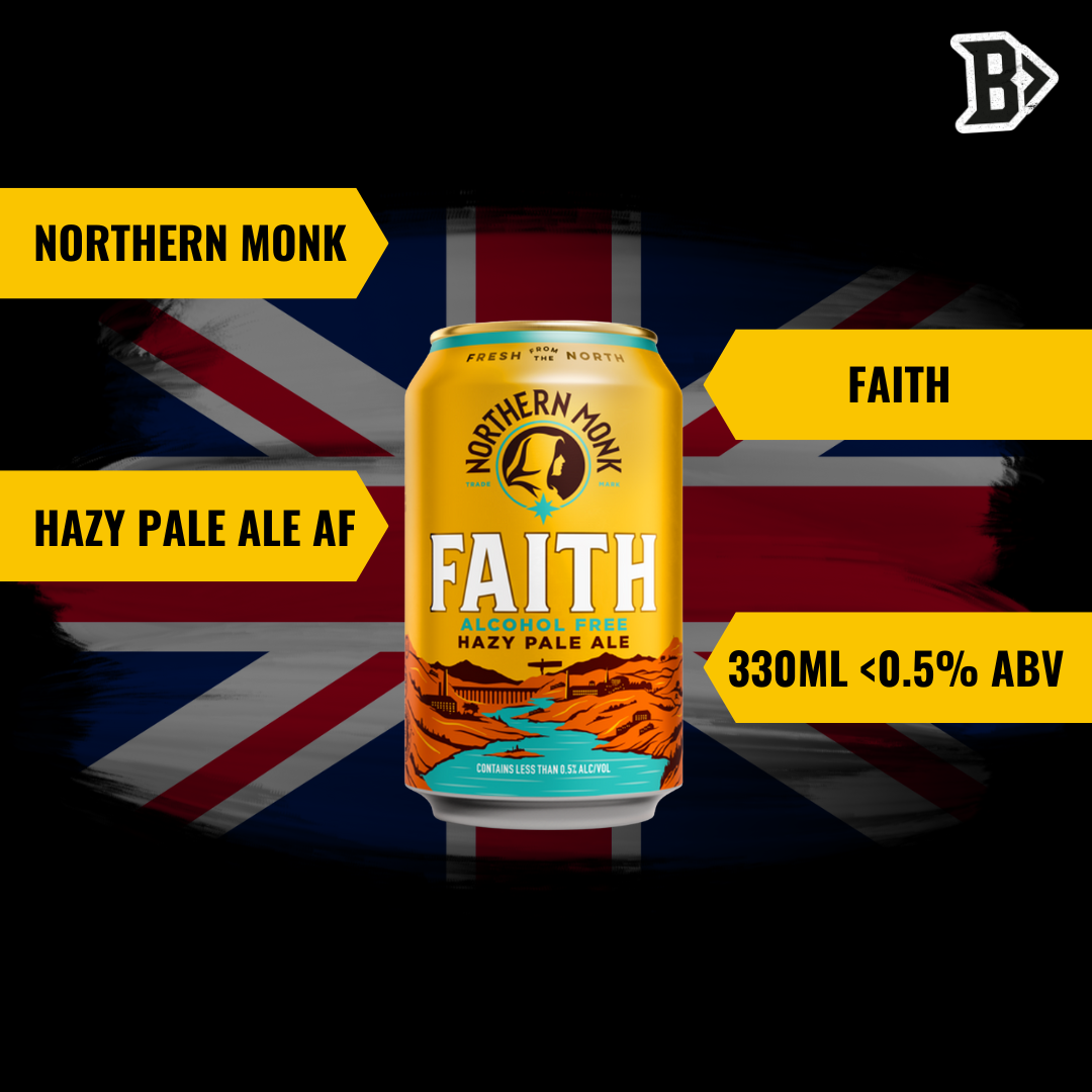Northern Monk Holy Faith 0.5% ABV 330ml Can (12 Pack)