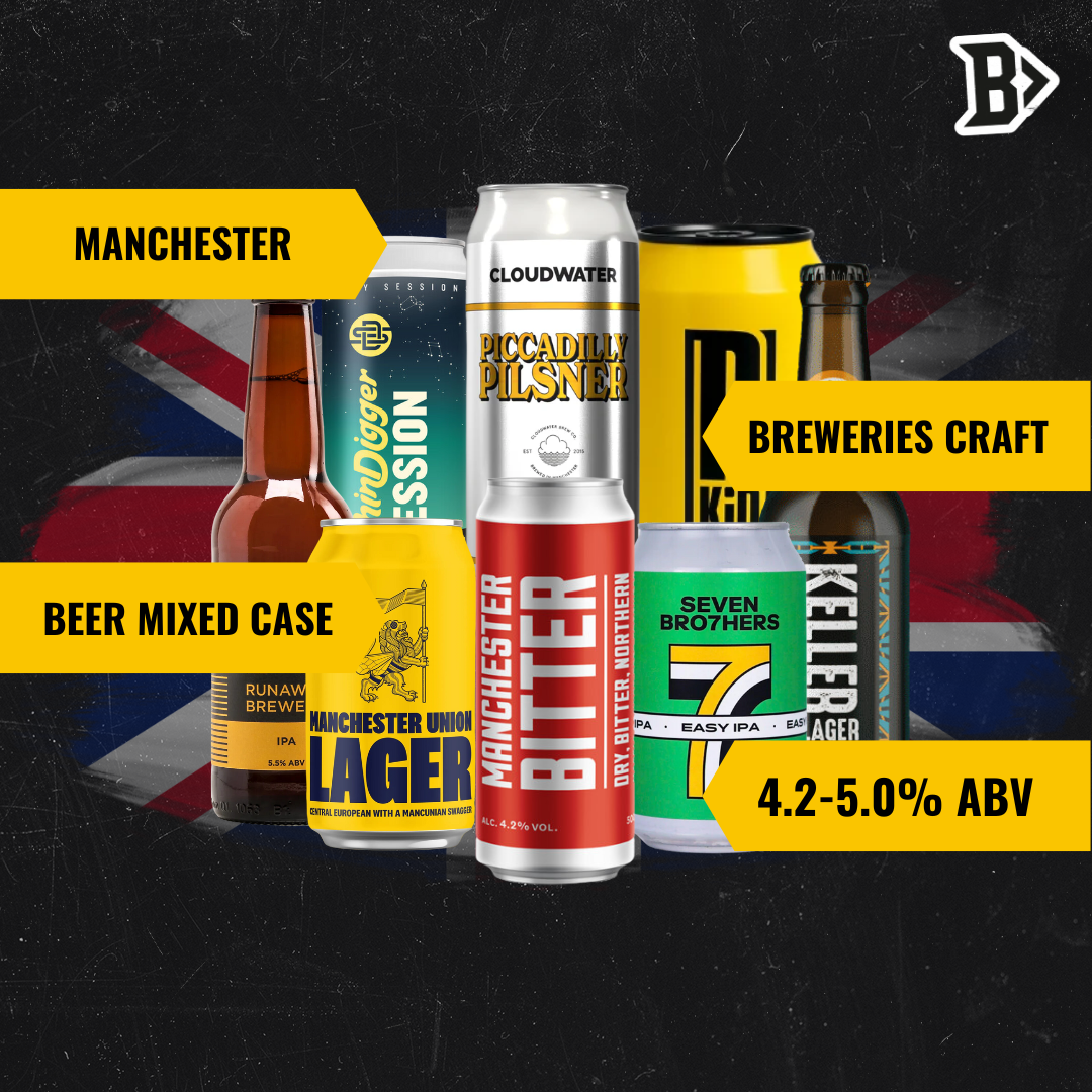 Manchester Breweries Craft Beer Mixed Case (8 Pack)
