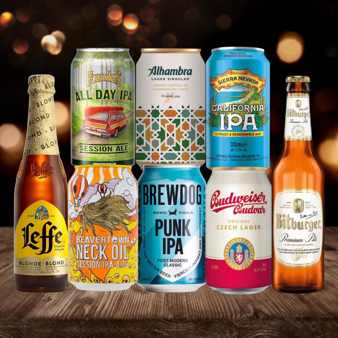 World Craft Beer Mixed Case of Pale Ale, IPA & Lager