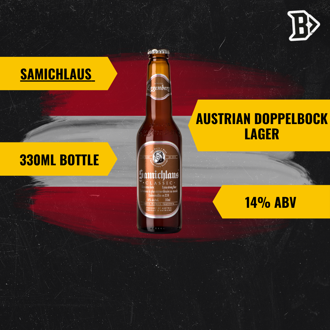 Samichlaus Classic Bier 330ml Bottles - 14% ABV (8 pack)