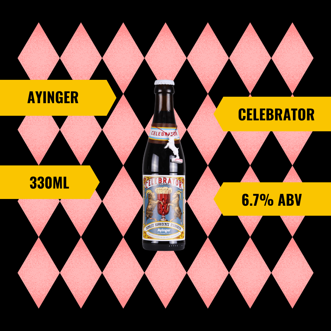 Ayinger Celebrator Doppelbock 330ml Bottles - 6.7% ABV (12 Pack)