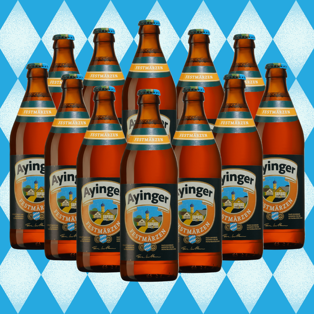 Ayinger Festmärzen German Märzen Lager 500ml Bottles - 5.8% ABV (Multipack)