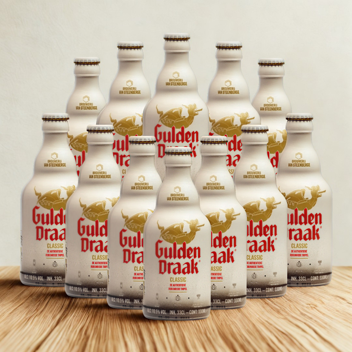 Gulden Draak Belgian Strong Dark Ale 330ml Bottles – 10.5% ABV (Multipack)