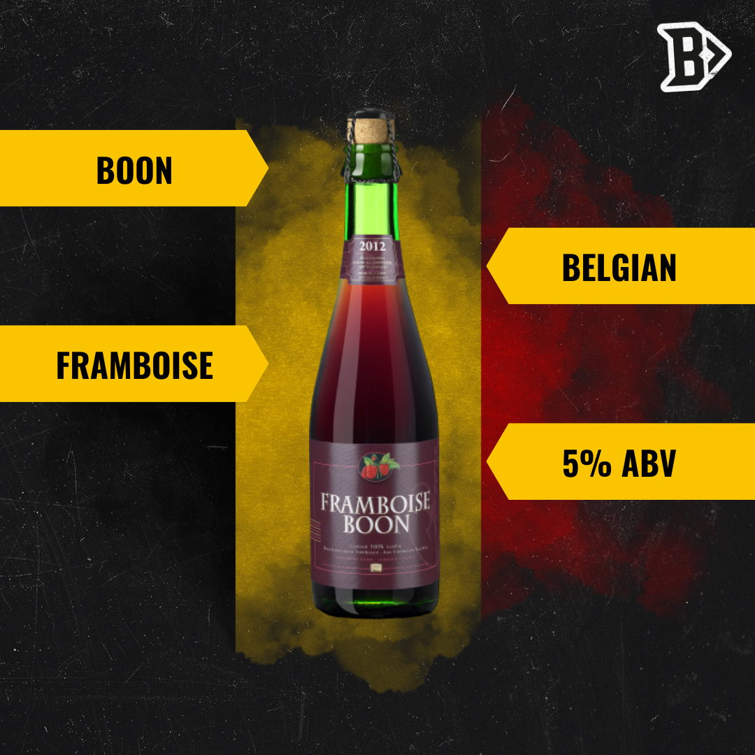 Boon Belgian Framboise 375ml Bottles - 5.0% ABV (12 Pack)