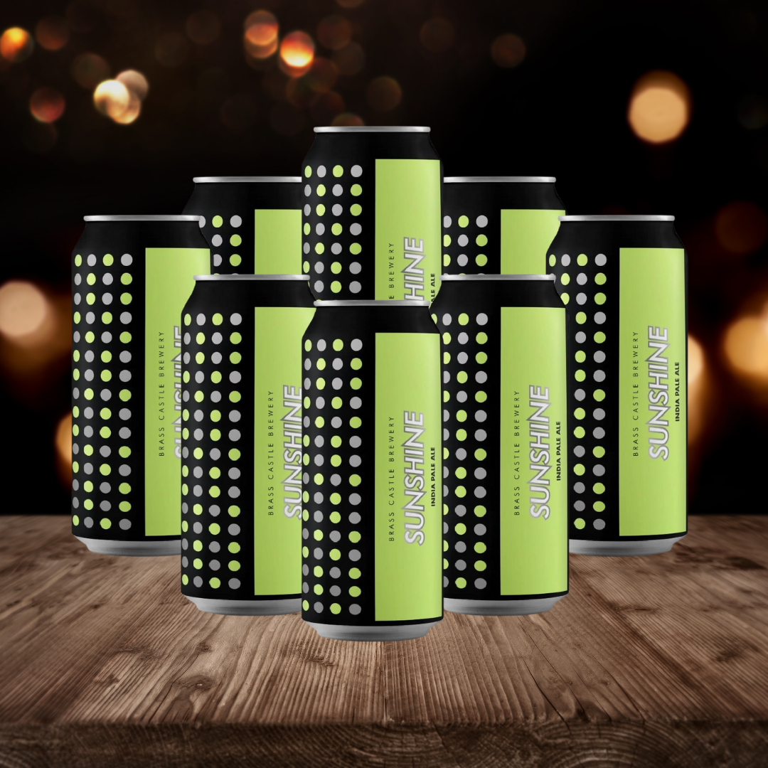 Brass Castle British Gluten Free IPA Sunshine 440ml Cans - 6% ABV (8 Pack)