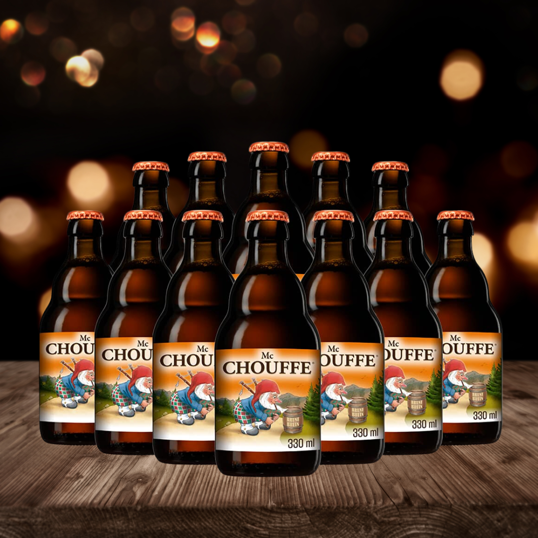 Brasserie d’Achouffe McChouffe Belgian 330ml Bottles - 8.0% ABV (12 Multipack) - BEERHUNTER