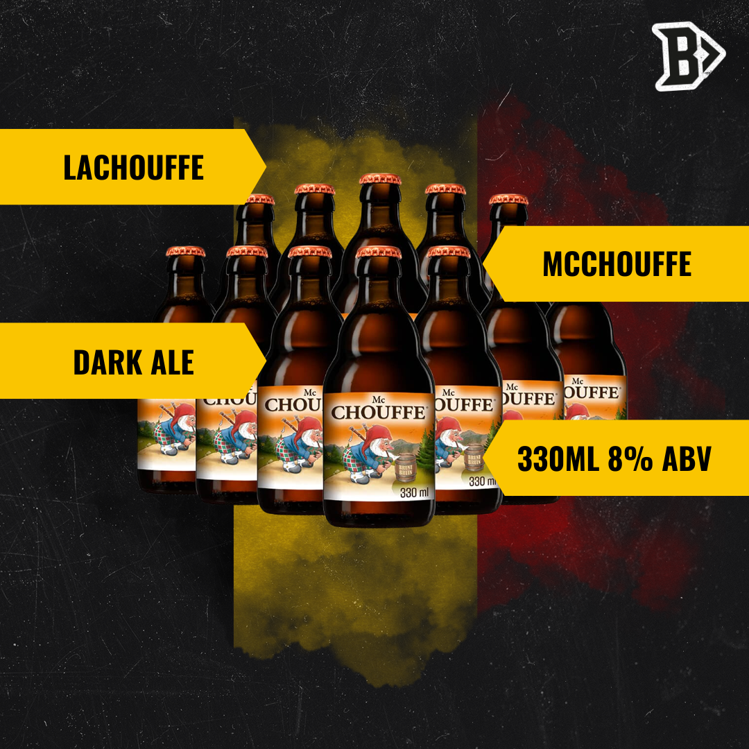 Brasserie d’Achouffe McChouffe Belgian 330ml Bottles - 8.0% ABV (12 Multipack) - BEERHUNTER