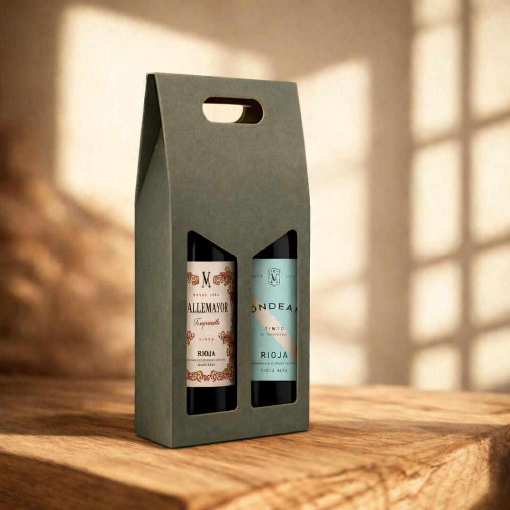 Rioja Classic Spanish Red Wine Gift Set Collection – Tondeluna & Vallemayor (2 x 75cl)