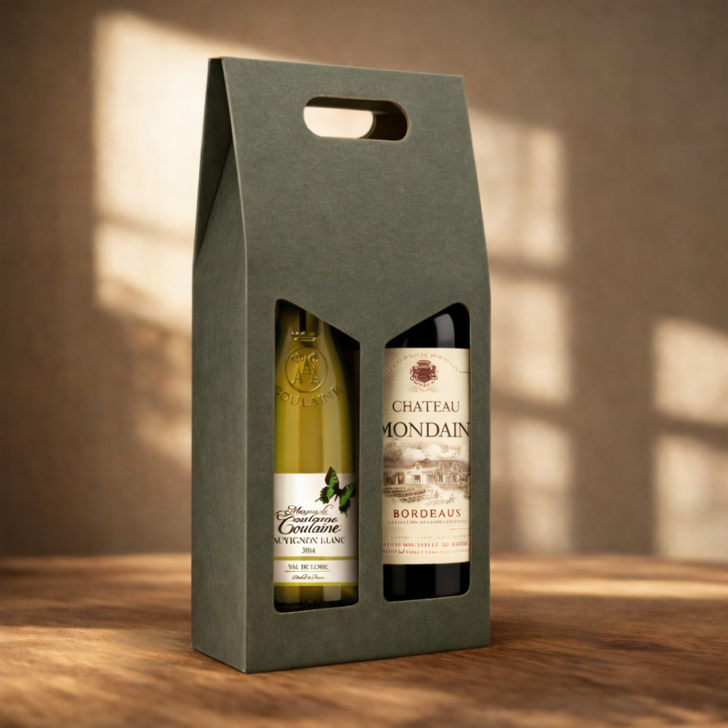 French Classic Red & White Wine Gift Set Collection – Goulaine Sauvignon Blanc & Château Mondain Bordeaux (2 x 75cl)