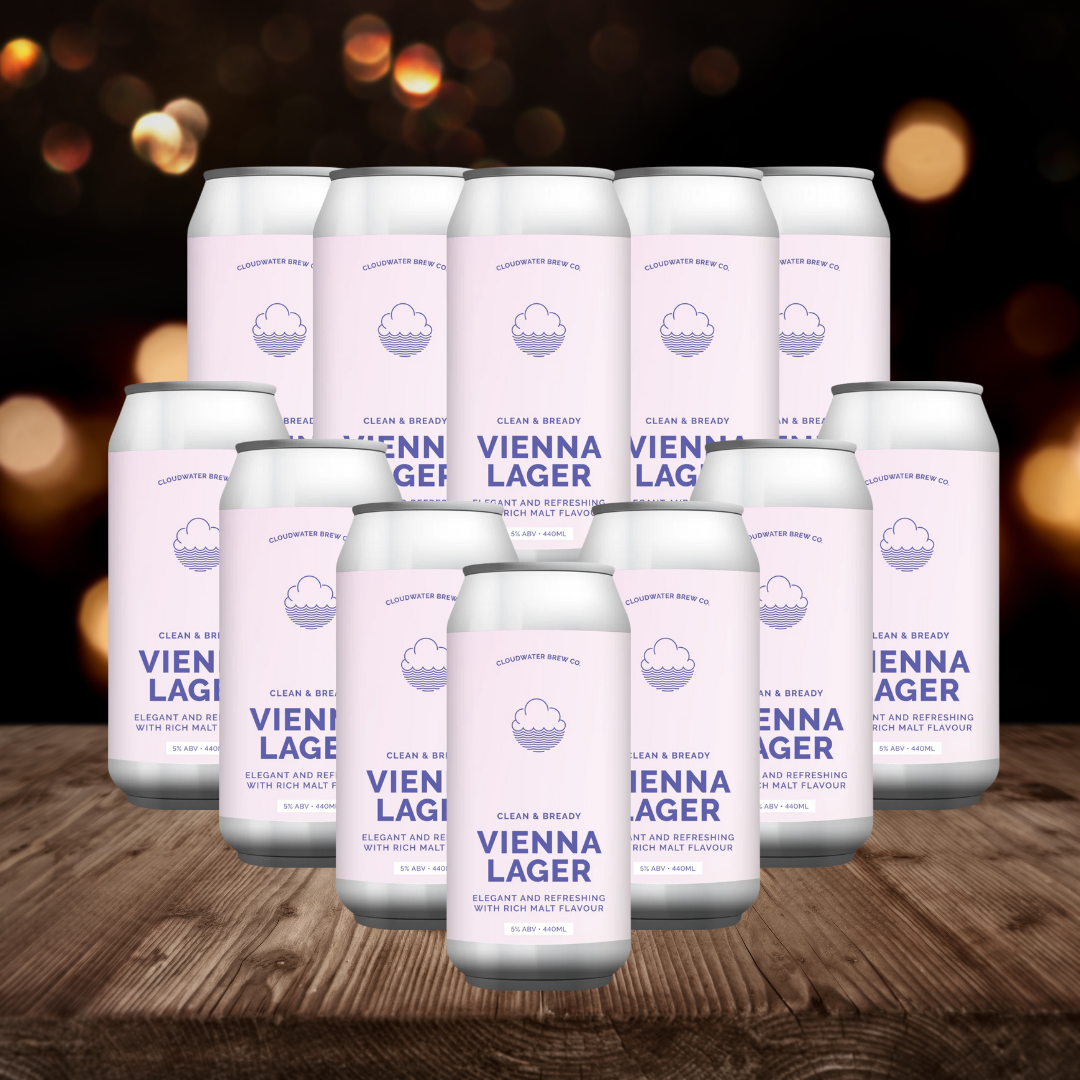 Cloudwater Vienna Lager 440ml Cans - 4.5% ABV (12 Pack)