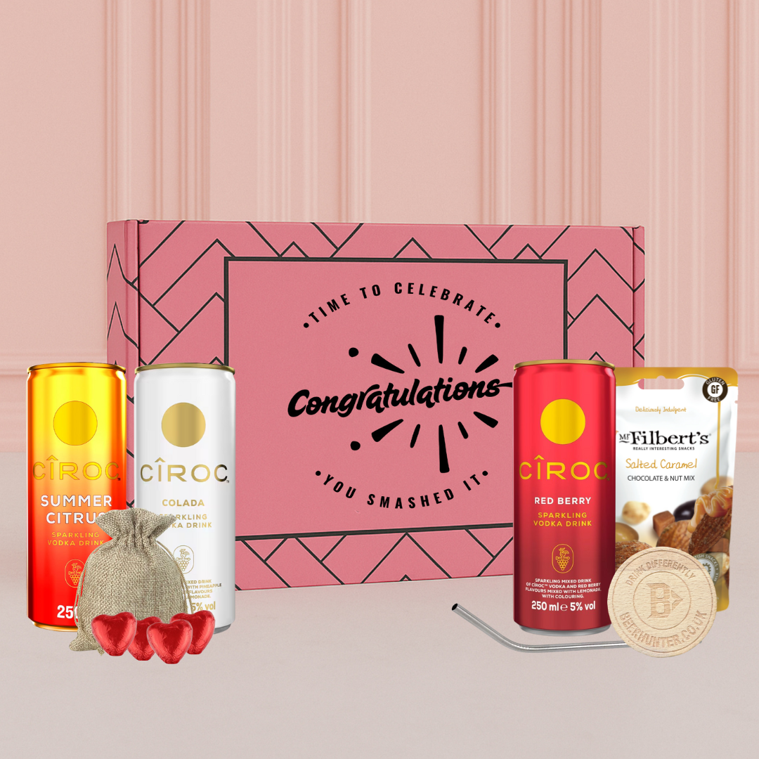 Ciroc Cocktails Gifts For Her Gift Differently Set (3 x 250ml Cans)