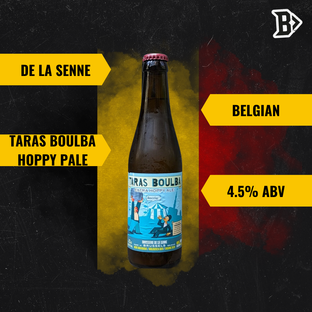De La Senne Belgian Taras Boulba Hoppy Belgian Pale 330ml Bottles - 4.5% ABV (12 Pack)