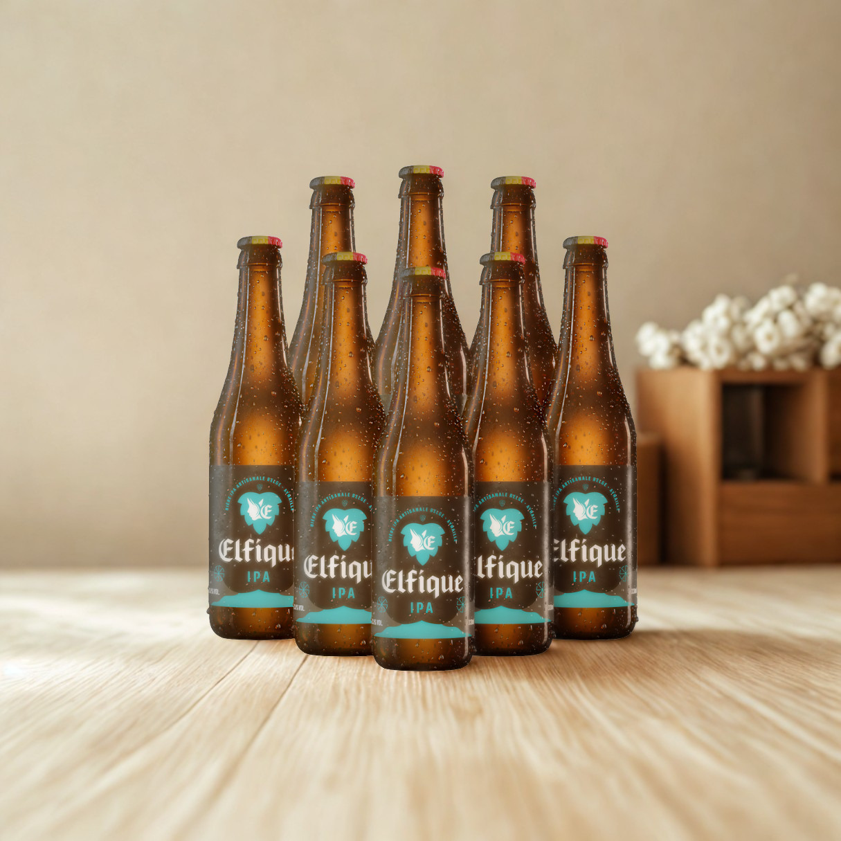 Elfique Belgian Craft Beer 330ml Bottles – (8 Pack)