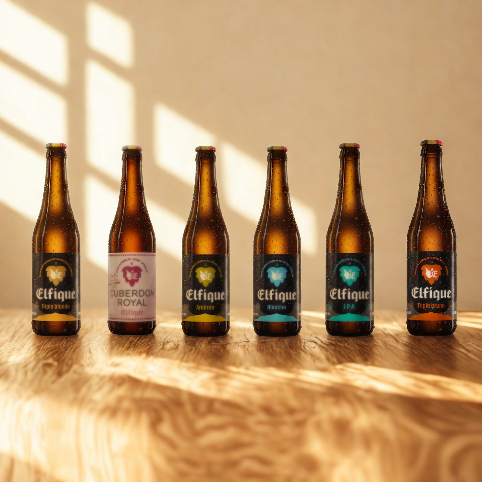 Elfique Belgian Craft Beer 330ml Bottles – (8 Pack)