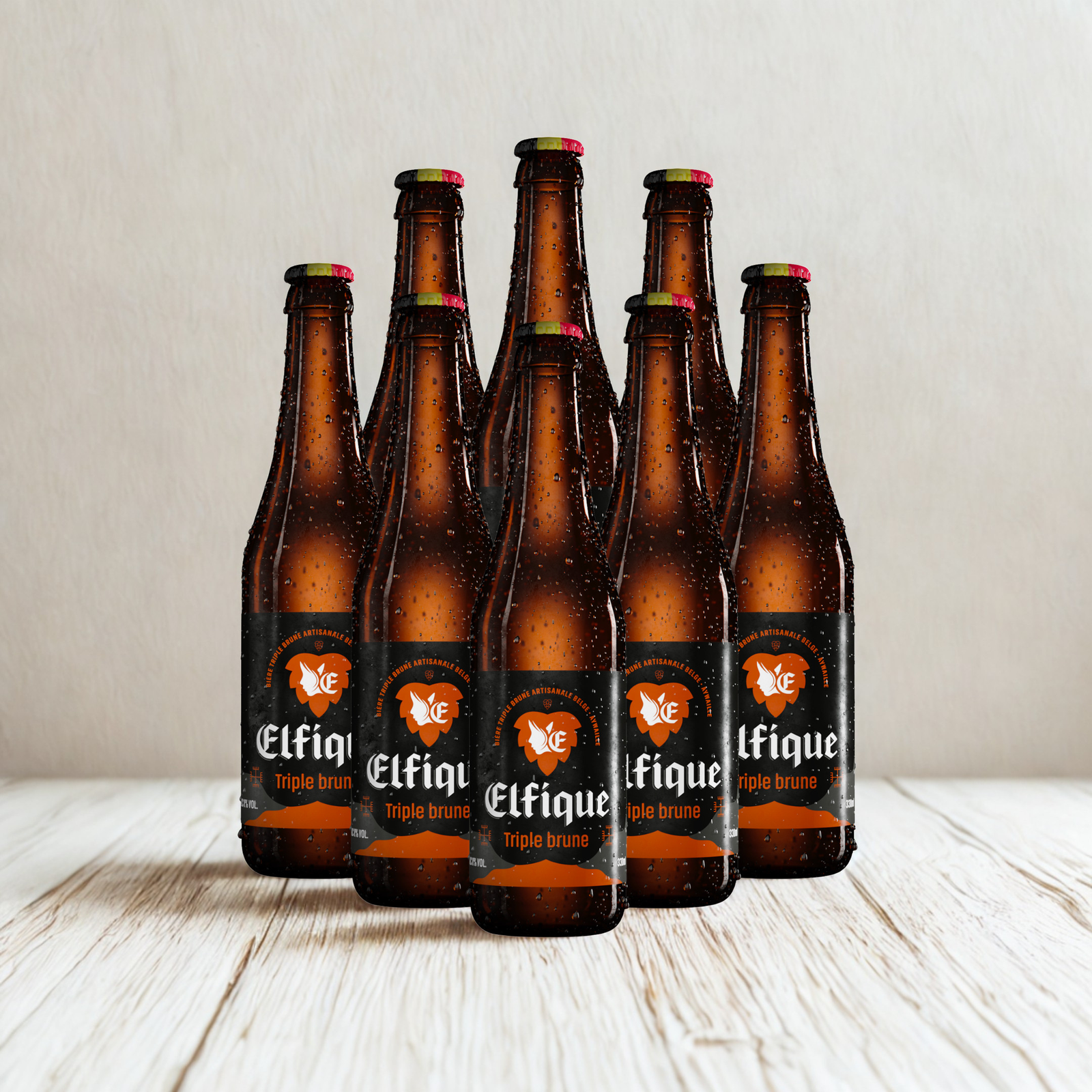 Elfique Belgian Craft Beer 330ml Bottles – (8 Pack)