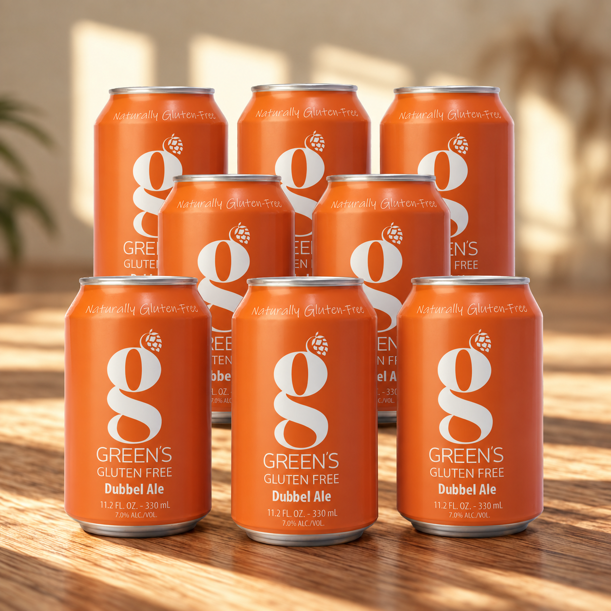 GREEN's Naturally Gluten Free Dubbel Ale 330ml Cans - 7.0% ABV