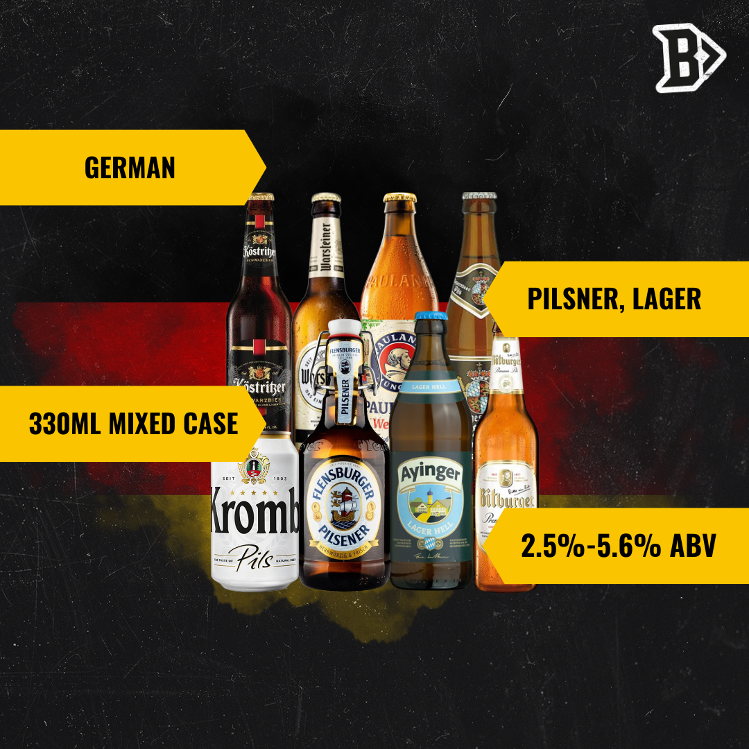 German Breweries Craft Beer 330ml Mixed Case Selection (8 Pack)