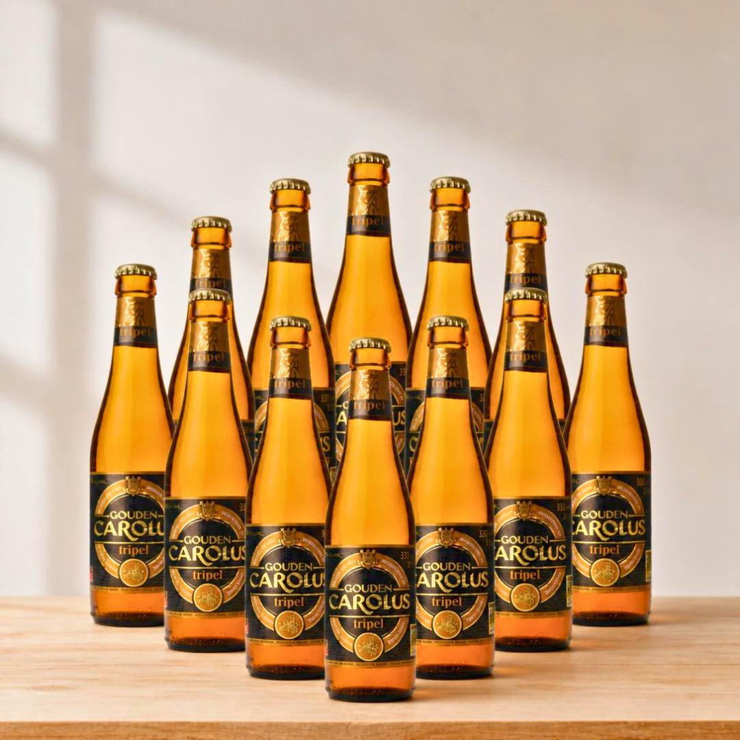 Gouden Carolus Tripel Belgian Tripel 330ml Bottles - 9.00% ABV (Multipack)