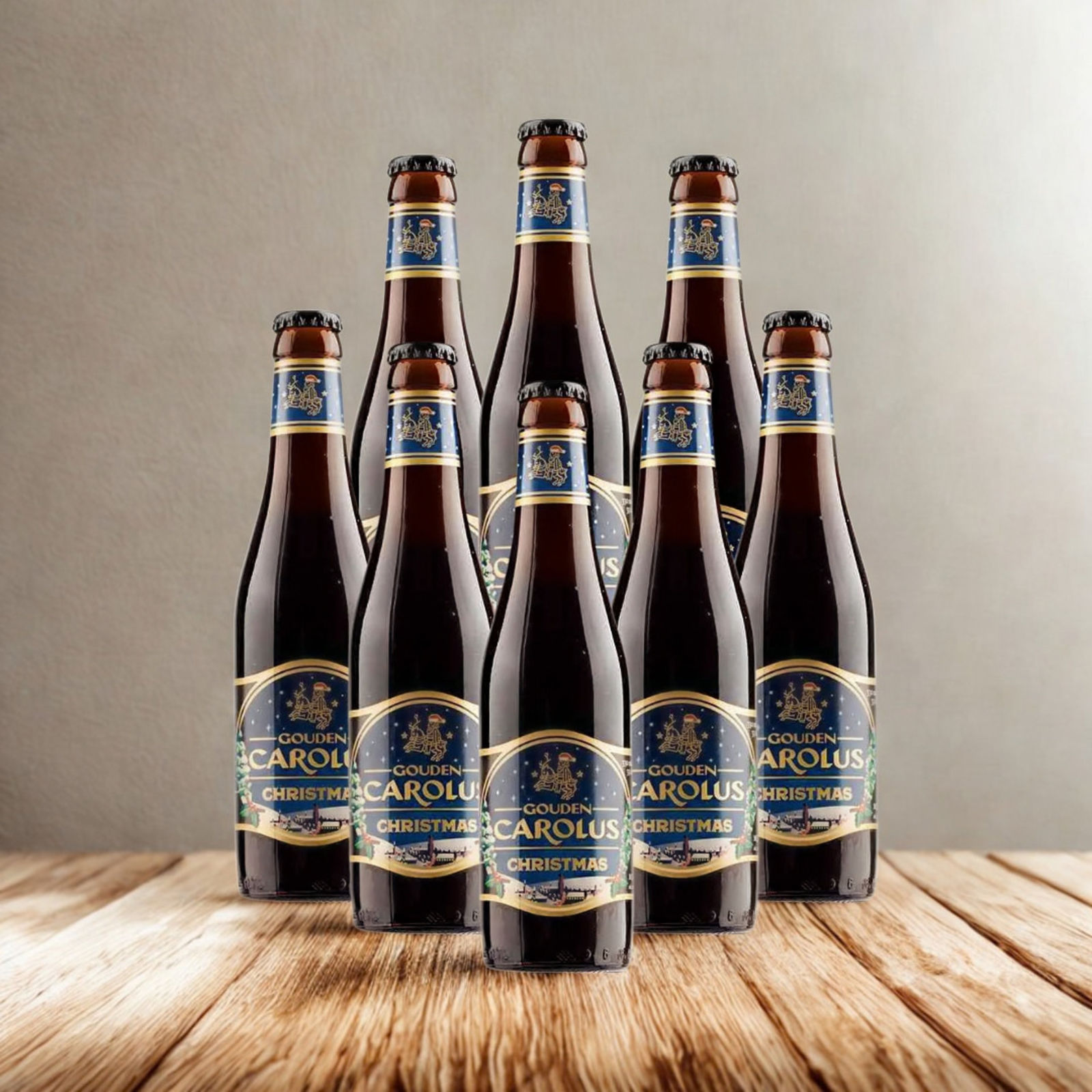 Gouden Carolus Christmas Belgian Seasonal Ale 330ml Bottles – 10% ABV (8 Pack)