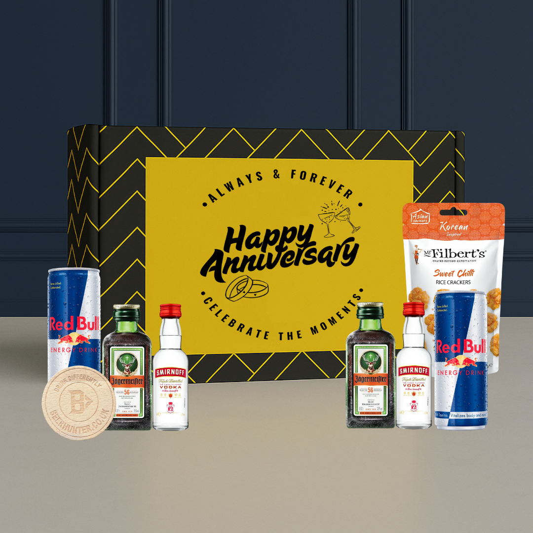 Jägermeister Gifts For Him Jagerbomb Gift Differently Set (4 x 5cl Bottles)