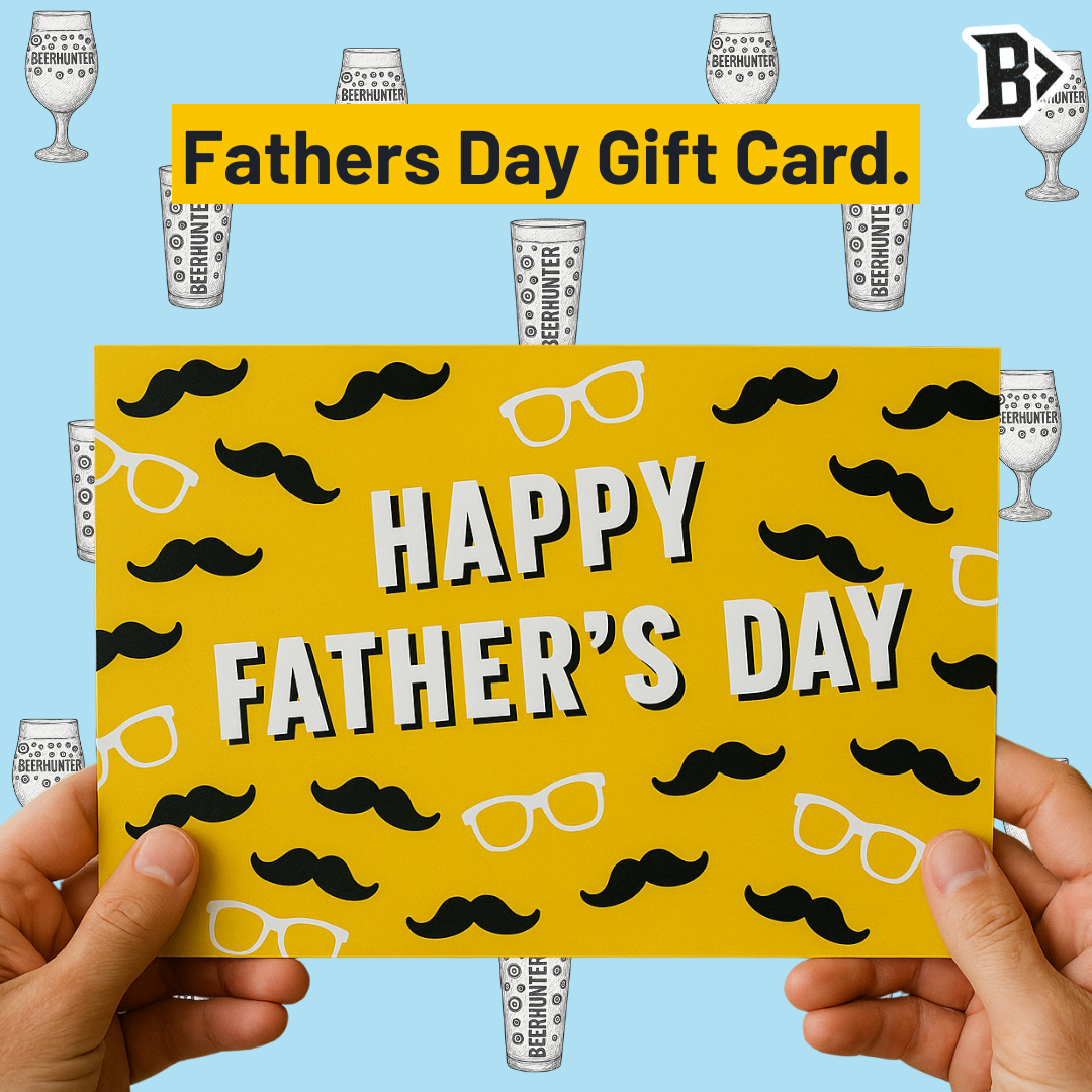 Father's Day Alcohol Free Beer Gift Differently Set for Dad with Beer Glass & Snacks (2 Pack)
