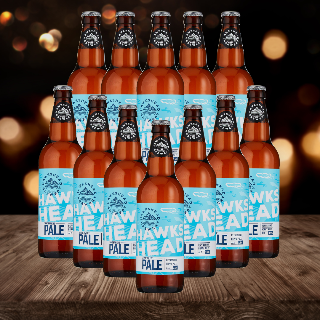 Hawkshead Brewery Windemere Pale Ale 500ml Bottles - 3.4% ABV (12 Pack)