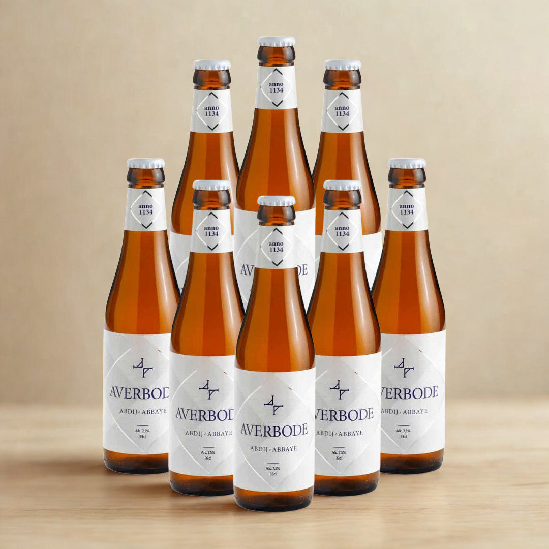 Huyghe Brewery Averbode Belgian Strong Golden Ale 330ml Bottles - 7.5% ABV (8 Pack)