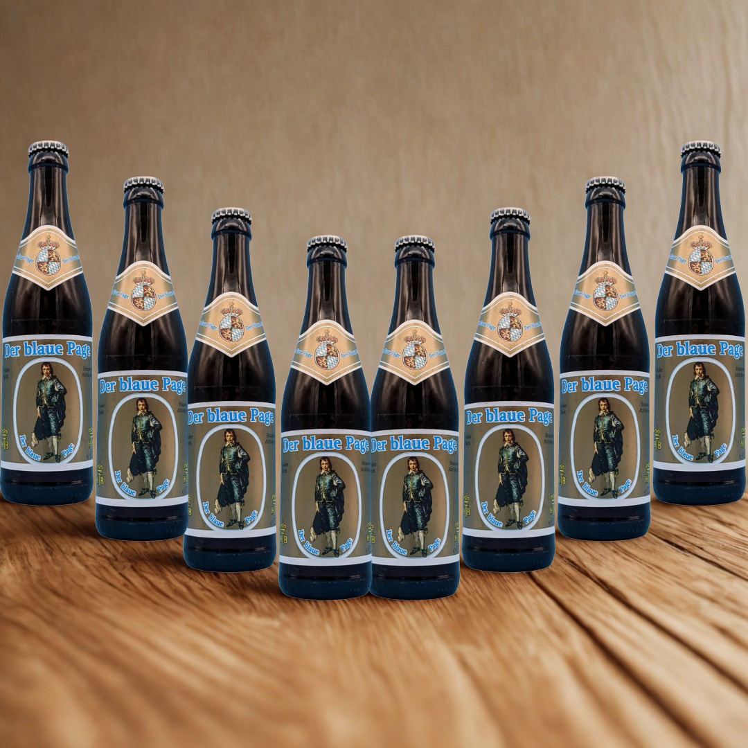Tegernseer Blaue Page German Lager 330ml Bottles - 6.8% ABV (Multipack)