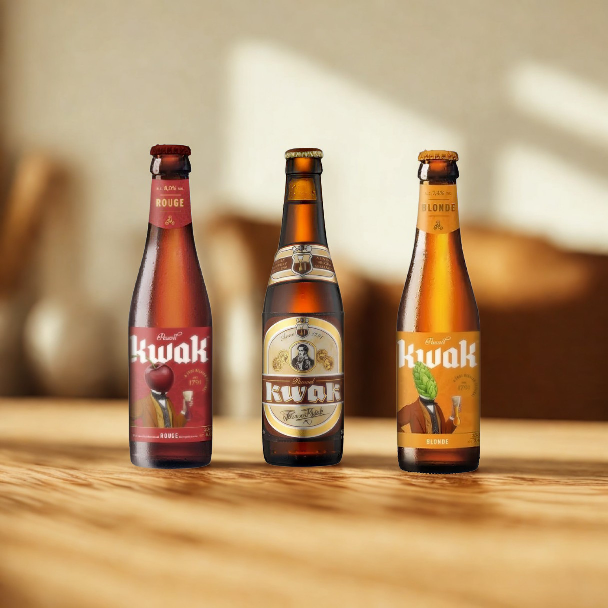 Pauwel Kwak Belgian Beer 330ml Bottles – (8 Pack)