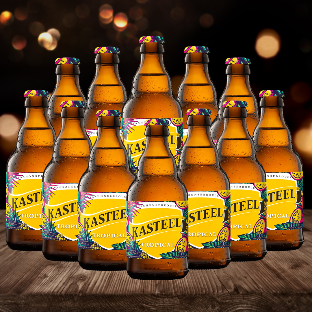 Kasteel Tropical Fruit Beer Bottles 330ml - 7.0% ABV (12 Pack)