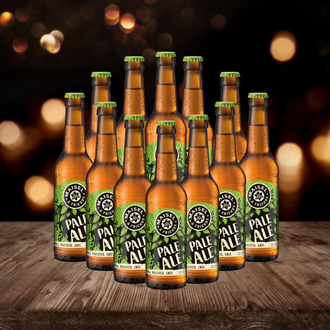 Maisel & Friends German Pale Ale 330ml Bottles - 5.2% ABV (12 Pack)