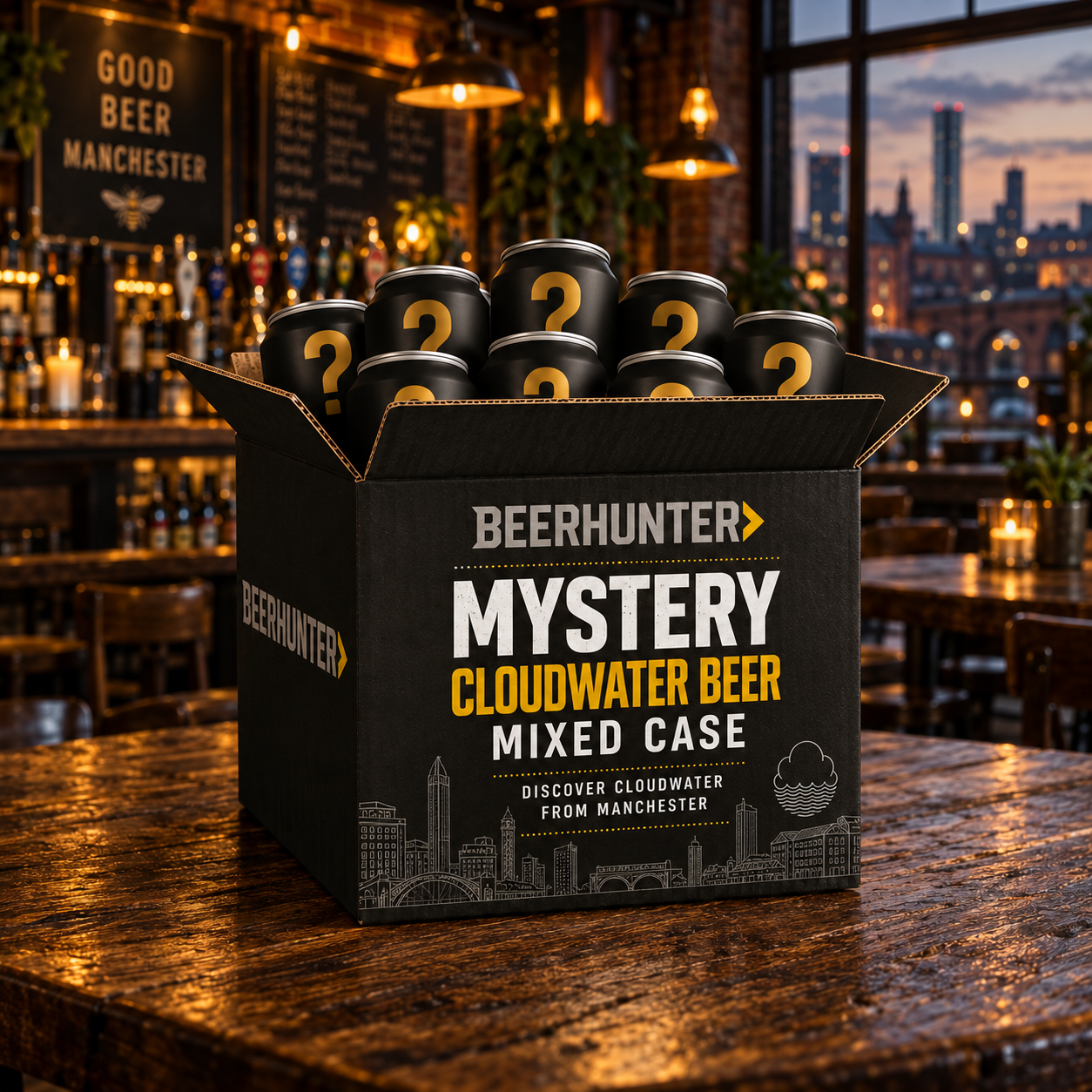 Cloudwater Mystery Craft Beer Mixed Case – 8 x 440ml Cans (OUT OF DATE)
