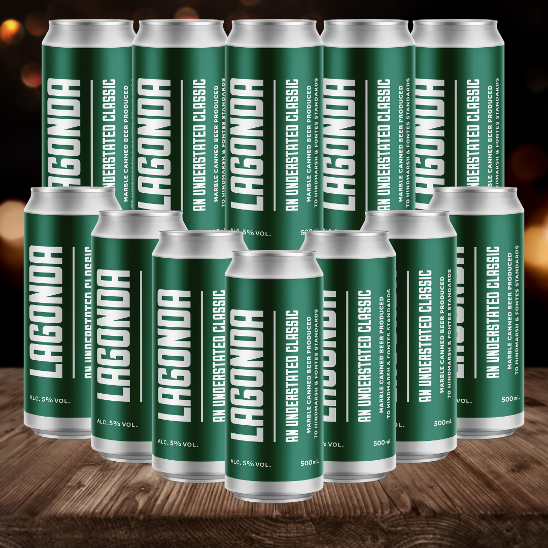 Marble Lagonda Pale Ale 500ml Cans - 5.0% ABV (12 Pack)