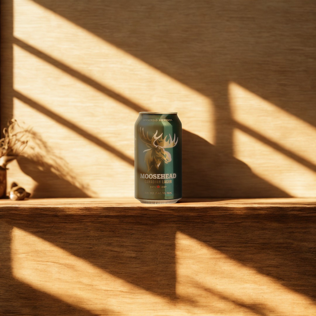 Moosehead Premium Canadian Lager 355ml Cans – 5.0% ABV 12 Pack