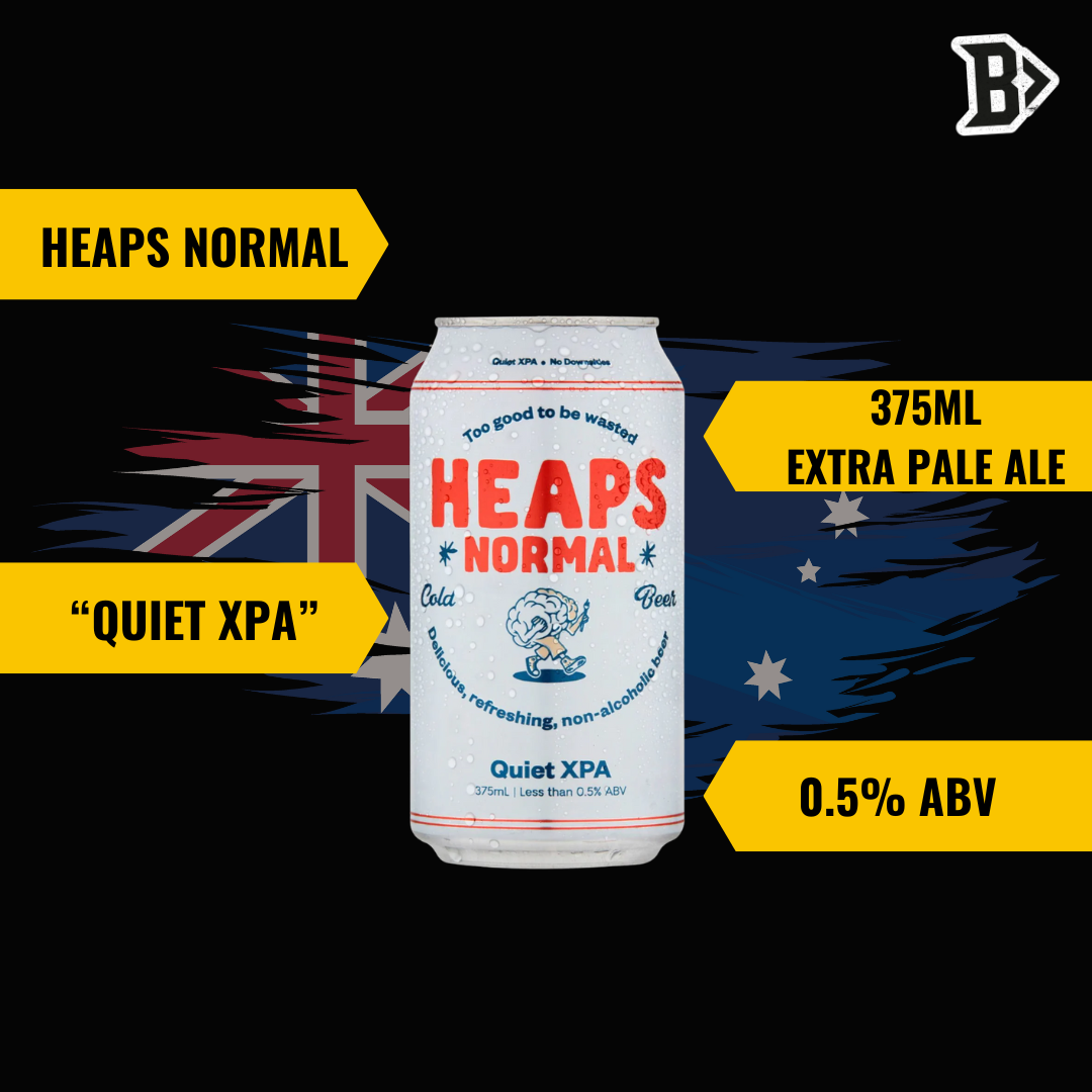 Heaps Normal Quiet XPA Alcohol-Free XPA 375ml Cans - 0.5% ABV (Multipack)