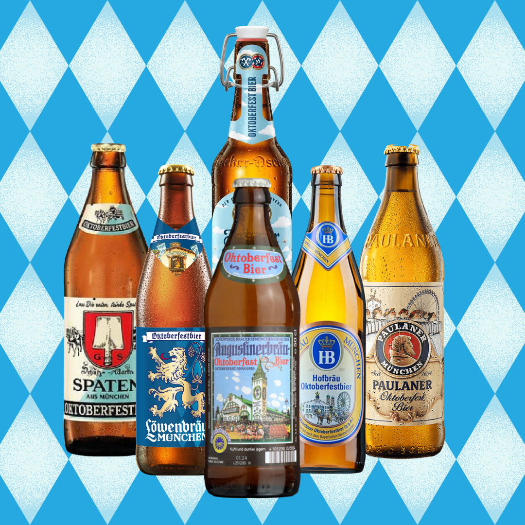 Munich Oktoberfest Beer Mixed Case 2026 – Official Big 6 German Oktoberfest Beers