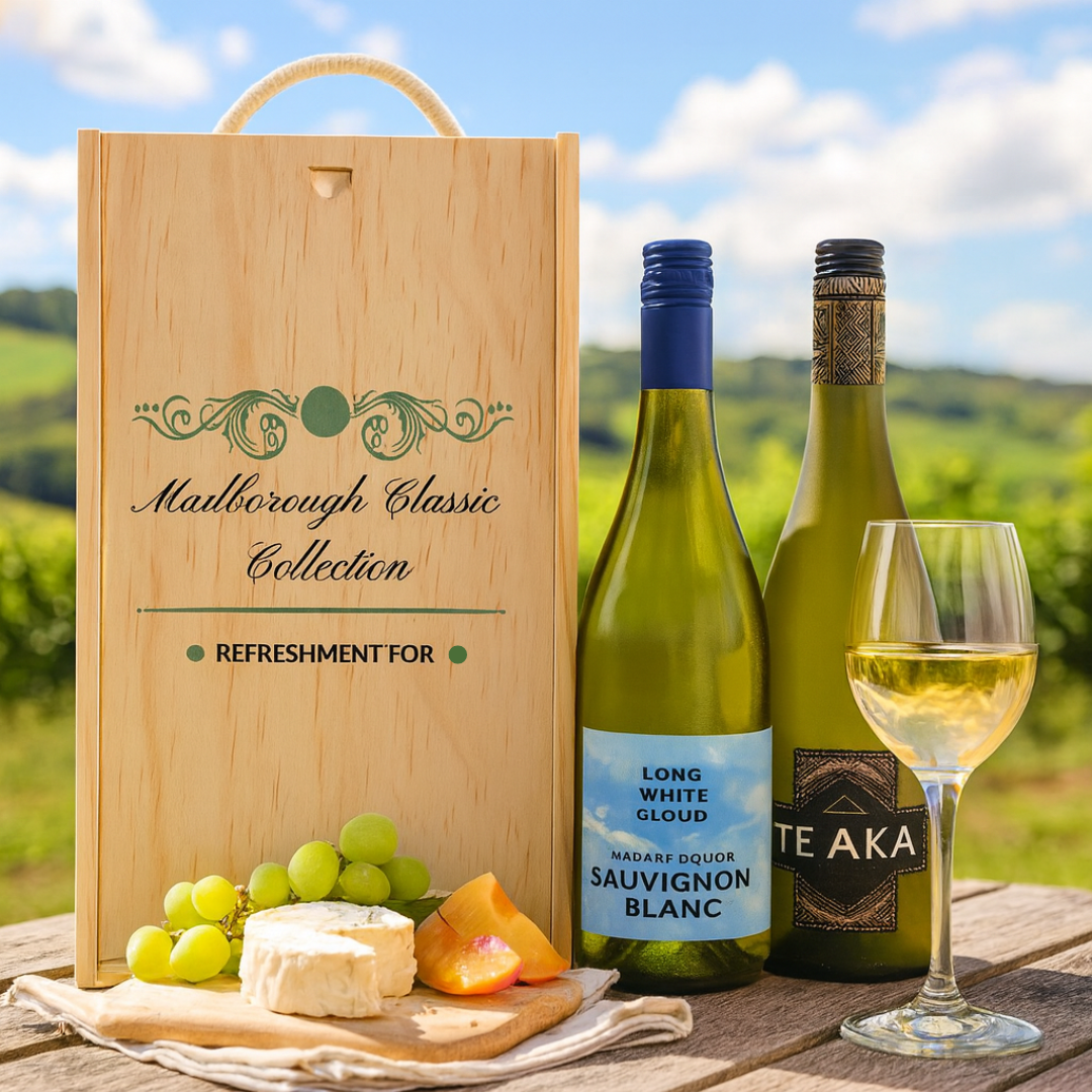 Personalised Malborough Classic Wine Gift Set Collection