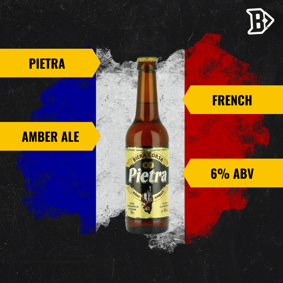 Pietra French Amber Ale 330ml Bottles - 6.0% ABV (12 Pack)