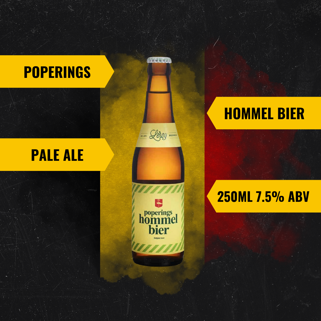Poperings Hommelbier Belgian IPA 250ml Bottles - 7.5% ABV (12 Pack) - BEERHUNTER