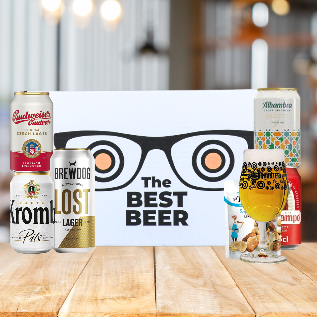 Premium Lager Beer Gift Set (5 x 330ml Cans)